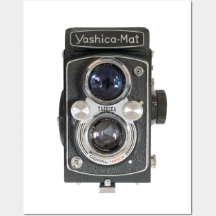 Yashica-Mat, twin lens reflex camera Posters and Art